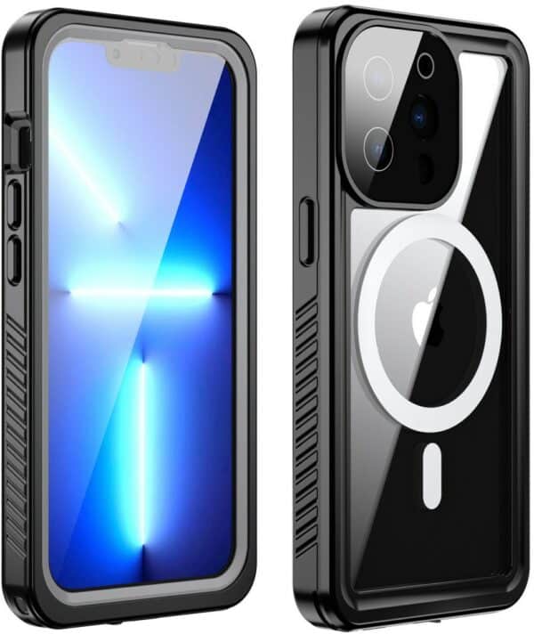 4smarts UltiMAG Active Pro Stark RuggedCase für iPhone 13 Pro transparent/schwarz