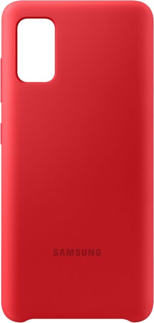 Samsung Silicone Cover für Galaxy A41 rot