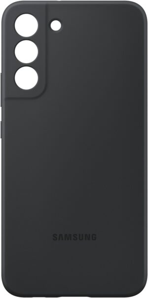 Samsung Silicone Cover für Galaxy S22+ schwarz