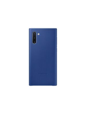 Samsung Galaxy Note 10 Leather Cover - Blue