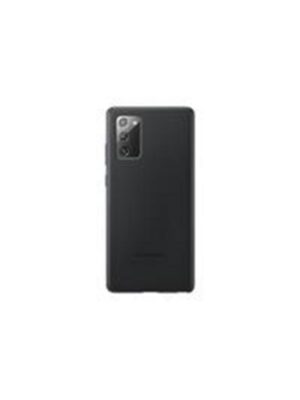 Samsung Galaxy Note20 Leather Cover - Black