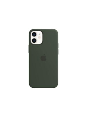 Apple iPhone 12 mini Silicone Case with MagSafe - Cypress Green