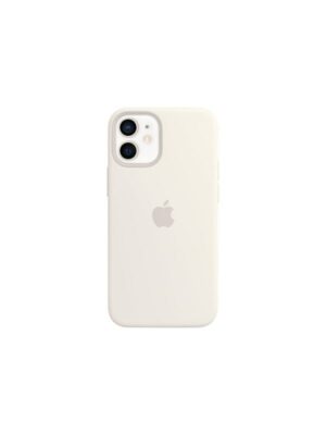 Apple iPhone 12 mini Silicone Case with MagSafe - White