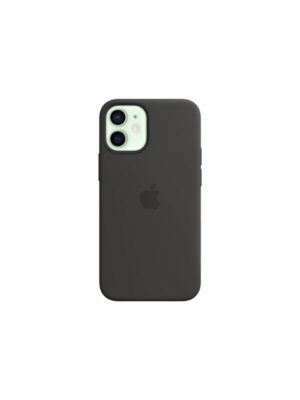 Apple iPhone 12 mini Silicone Case with MagSafe - Black