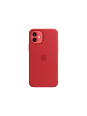 Apple iPhone 12 & 12 Pro Silicone Case w/ MagSafe - Red