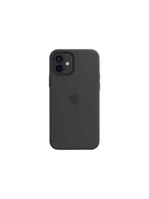 Apple iPhone 12 / 12 Pro Silicone Case with MagSafe - Black