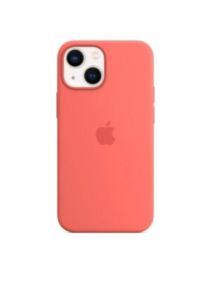 Apple iPhone 13 mini Silicone Case with MagSafe - Pink Pomelo