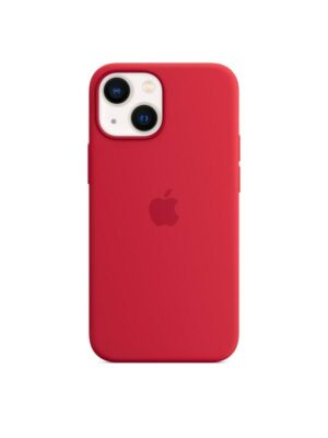 Apple iPhone 13 mini Silicone Case with MagSafe - (PRODUCT)RED