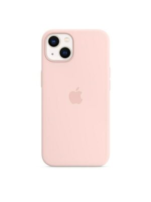 Apple iPhone 13 Silicone Case with MagSafe - Chalk Pink