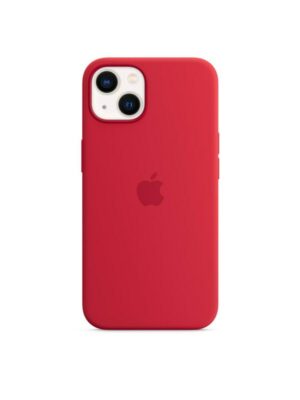 Apple iPhone 13 Silicone Case with MagSafe - (PRODUCT)RED