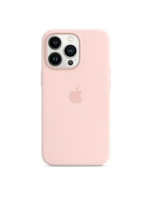 Apple iPhone 13 Pro Silicone Case with MagSafe - Chalk Pink