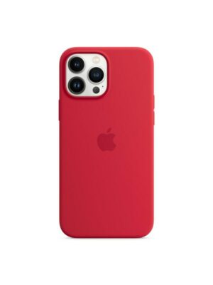 Apple iPhone 13 Pro Max Silicone Case with MagSafe - (PRODUCT)RED