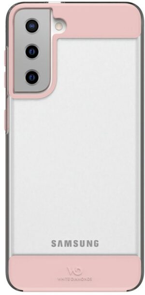 White Diamonds Cover Innocense Clear für Galaxy S21+ 5G rosegold