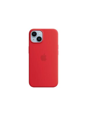 Apple iPhone 14 Silicone Case with MagSafe - (PRODUCT)RED