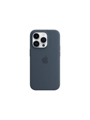 Apple iPhone 14 Pro Silicone Case with MagSafe - Storm Blue