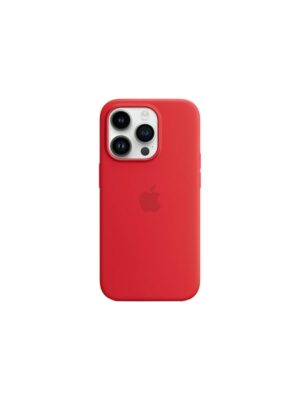 Apple iPhone 14 Pro Silicone Case with MagSafe - (PRODUCT)RED