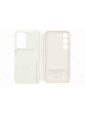 Samsung Galaxy S23 Smart View Wallet Case - Cream