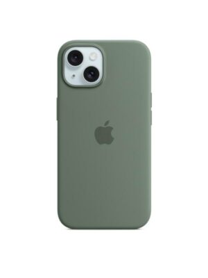 Apple iPhone 15 Silicone Case with MagSafe - Cypress