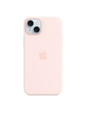 Apple iPhone 15 Plus Silicone Case with MagSafe - Light Pink