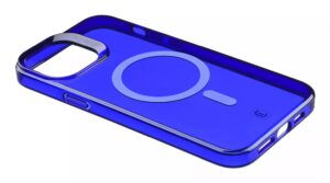 Cellular Line Gloss Mag Cover für iPhone 14 Plus blau