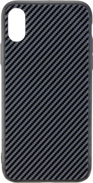 Commander Glas Back Cover CARBON Design für A505 Galaxy A50/A307 Galaxy A30s schwarz