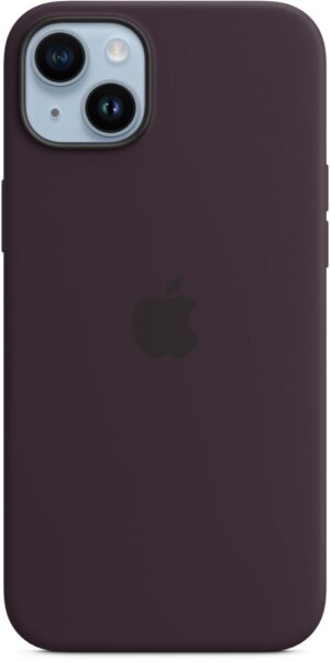 Apple Silikon Case mit MagSafe für iPhone 14 Plus holunder