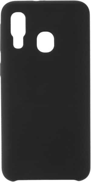 Commander Back Cover Soft Touch für Galaxy A40 schwarz