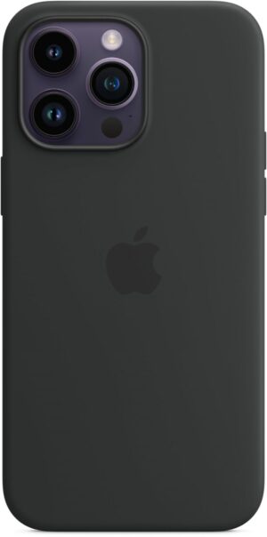 Apple Silikon Case mit MagSafe für iPhone 14 Pro Max mitternacht