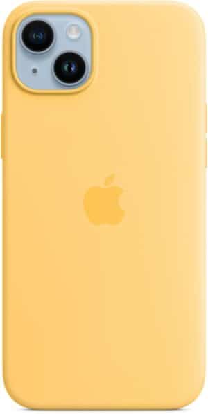 Apple Silikon Case mit MagSafe für iPhone 14 Plus sonnenlicht