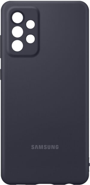 Samsung Silicone Cover für Galaxy A72 schwarz